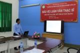 22 học viên bảo vệ luận văn Thạc sỹ ngành Xây dựng