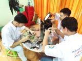 Máy rửa tay diệt khuẩn thông minh – sáng tạo trẻ từ DLA