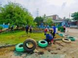 Đoàn trường DLA: Hoạt động trồng cây nhớ Bác và hưởng ứng Ngày Môi trường thế giới năm 2020.