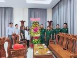 Trường DLA thăm Bộ chỉ huy Quân sự tỉnh Long An và Trường Quân sự Quân khu 7 thành phố Hồ Chí Minh nhân ngày Quân đội nhân dân Việt Nam 22/12
