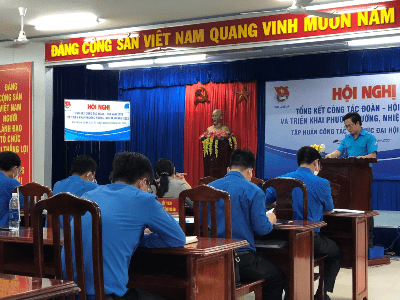 Đoàn trường DLA và Hội nghị tổng kết công tác Đoàn - Hội năm 2021. Triển khai phương hướng, nhiệm vụ năm 2022