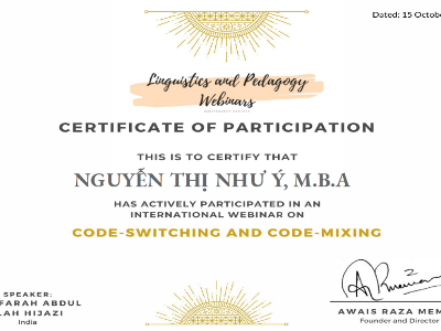 Đoàn viên thanh niên Trường Đại học Kinh tế Công nghiệp Long An tham gia nâng cao kiến thức qua buổi Hội thảo trực tuyến Về ngôn ngữ học và phương pháp sư phạm trong Tiếng Anh trong bối cảnh hội nhập Quốc tế