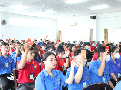 Đại hội đoàn TNCS Hồ Chí Minh Trường Đại học Kinh tế Công nghiệp Long An khóa VI,  nhiệm kỳ 2022 – 2024
