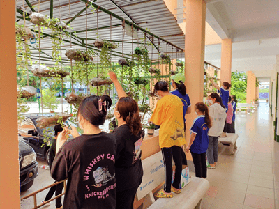 Đoàn viên, sinh viên với Ngày chủ nhật xanh