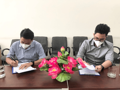 Ký kết biên bản ghi nhớ hợp tác giữa Trường DLA và Công ty TNHH Quốc tế UNITEK