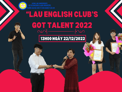 Thông báo Cuộc thi LAU English Club’s Got Talent 2022