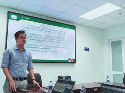 Trường DLA báo cáo Nghiệm thu đề tài Nghiên cứu khoa học cấp Tỉnh