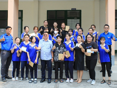 Đoàn viên, sinh viên DLA với “Giải bóng chuyền hơi nữ năm 2023” 