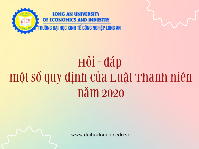Hỏi – đáp Luật Thanh niên năm 2020