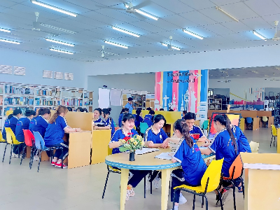 Trường DLA - Hưởng ứng Ngày Sách và Văn hóa đọc Việt Nam 21-4 với thông điệp: 