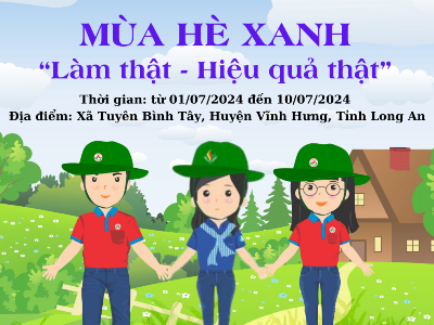 Đoàn Trường DLA: Phát động chiến dịch tình nguyện Mùa hè xanh năm 2024