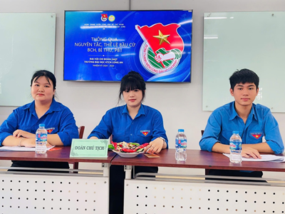 Đoàn Trường DLA: Tổ chức Đại hội chi đoàn 24QT