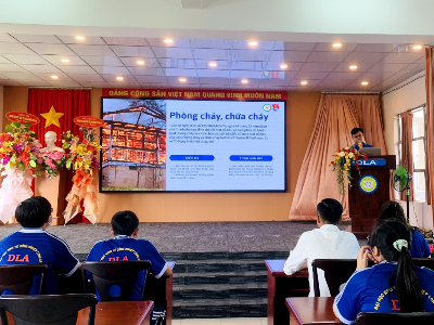 Đoàn Trường DLA: Tuyên truyền hưởng ứng “Ngày Pháp Luật Việt Nam năm 2024”