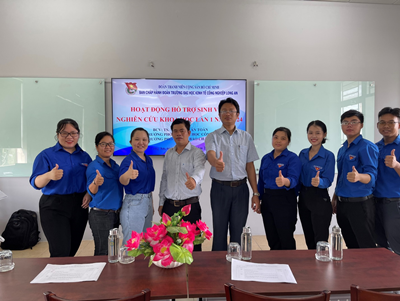 Đoàn Trường DLA: Với hoạt động hỗ trợ sinh viên nghiên cứu khoa học lần 2 năm 2024
