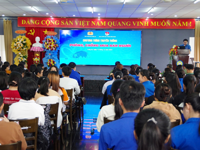 Hội nghị tuyên truyền phòng, chống mua bán người năm 2024.