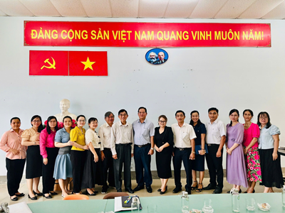 Đảng ủy Phường Khánh Hậu kiểm tra Quy chế làm việc của Đảng ủy DLA