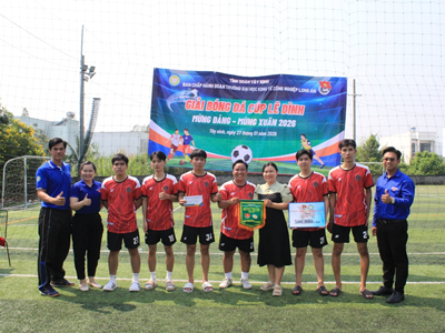 Giải bóng đá Cúp Lê Đình mừng Đảng – mừng Xuân 2026