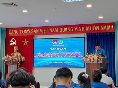 Tuổi trẻ DLA tham gia lớp tập huấn kiến thức khởi nghiệp gắn với phát triển kinh tế tư nhân